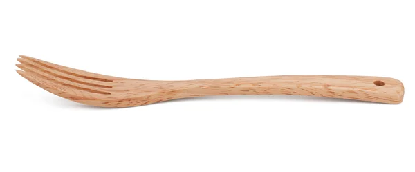 Birch wooden fork — Stock Photo, Image