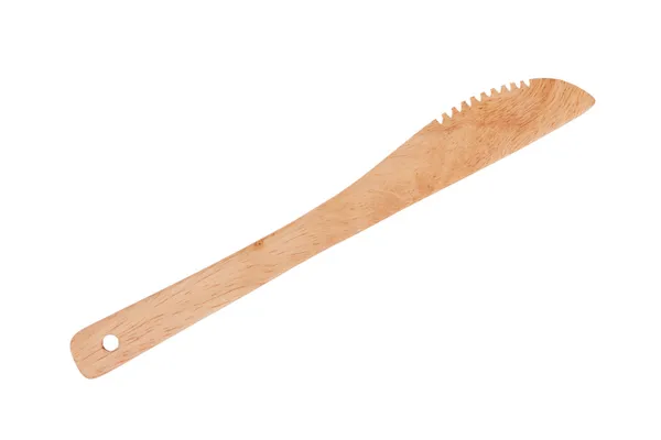 Нож, сделанный из дерева — стоковое фото
