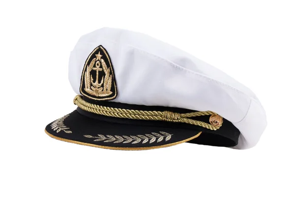 Naval cap with a visor — Stock Photo, Image