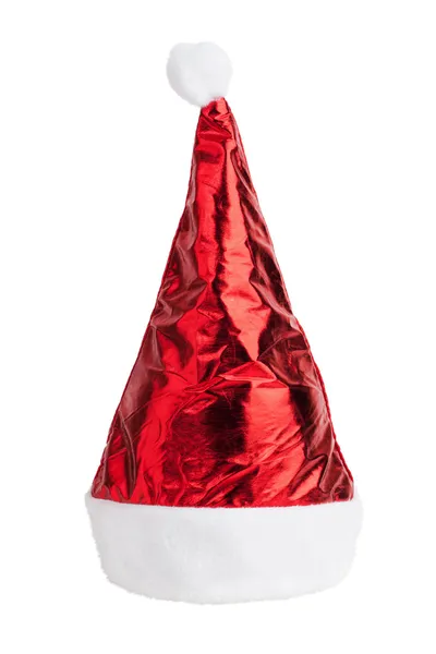 Chapeau santa claus rouge — Photo