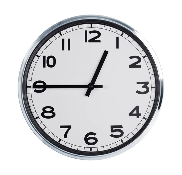Round wall clock — Stock Photo, Image