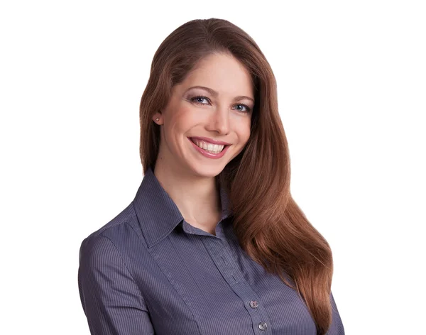 Stylish young woman in a blouse — Stock Photo, Image