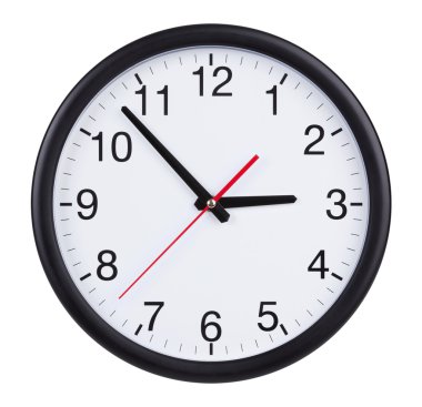 Office saat tam üç saat olduğunu
