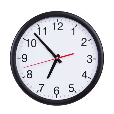 Office saat saat yedi gösterir