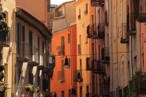 Narrow streets of old town — Stock Photo, Image