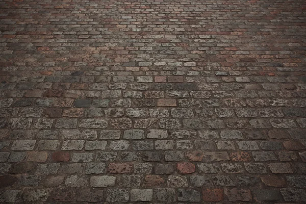 Strada lastricata di pietra — Foto Stock