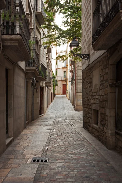 Narrow streets in the old town — Stock Photo, Image