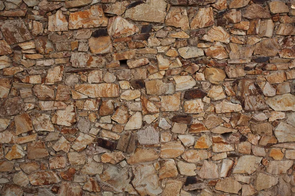 Ancient wall built of bricks — Stock Photo, Image