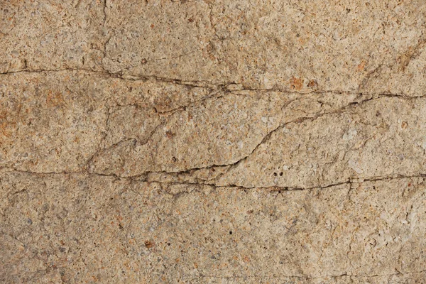 Piece of stone with cracks — Stock Photo, Image