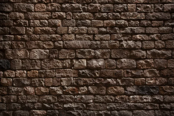 Ancient wall built of bricks — Stock Photo, Image