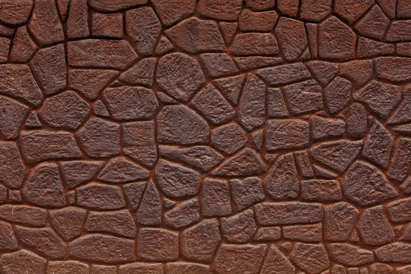 Muur, bekleed met steen — Stockfoto