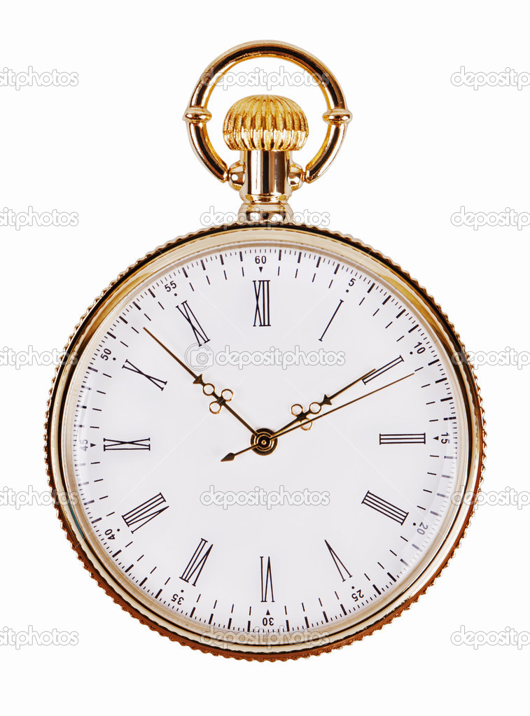 Round pocket watch