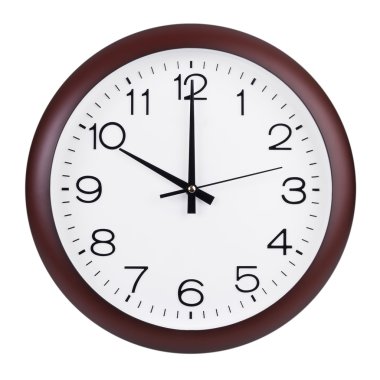 on saat yuvarlak kadran