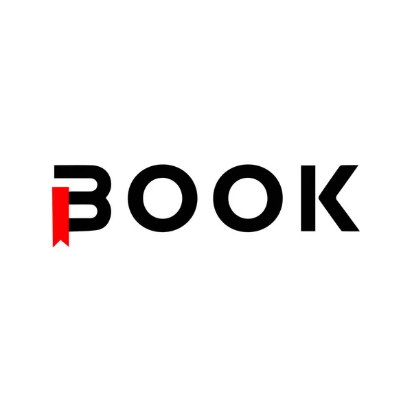 Het Logo Van Het Boek Klaar Ontwerp Sjabloon — Stockvector