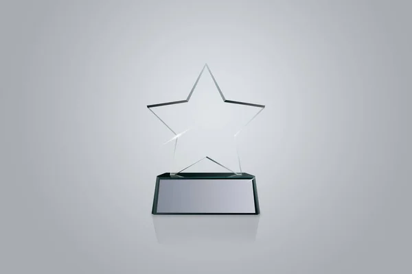 Award Design Template White Blank Background Illustration Rendering — Stock Photo, Image