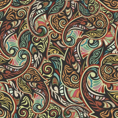 Paisley pürüzsüz desen