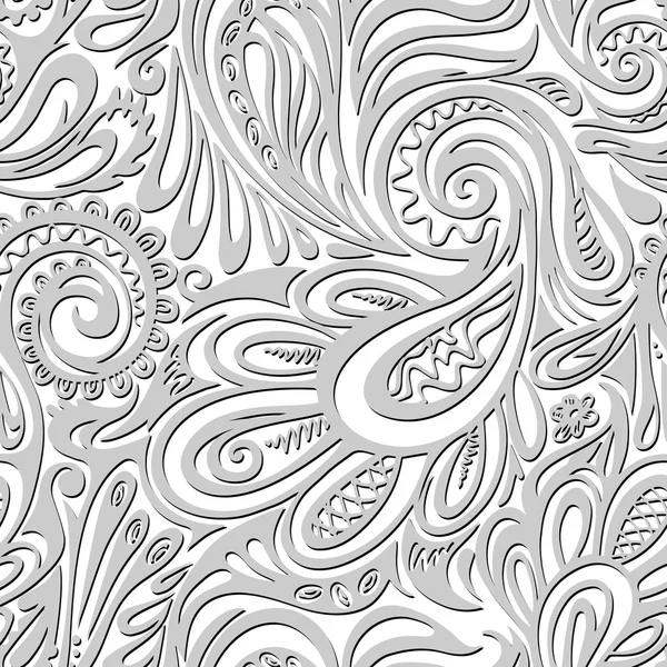 Paisley seamless pattern — Stock Vector