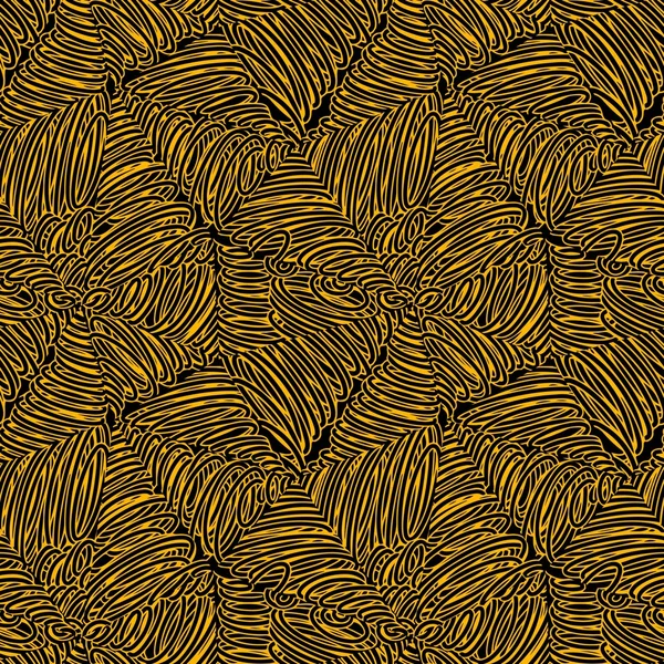 Modèle de doodle abstrait sans couture — Image vectorielle