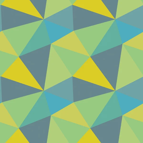Modello di triangolo poligonale senza soluzione di continuità — Vettoriale Stock