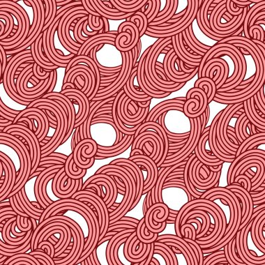 Dikişsiz Özet doodle desen