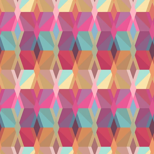 Modèle de triangle abstrait sans couture — Image vectorielle