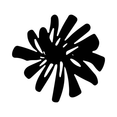 Tanımlanmamış Fırça Vuruşları El Boyalı Mürekkep Ögesi