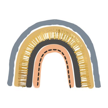 Pankart tasarımı için organik gökkuşağı. Pastel renk. Soyut biçim arkaplanı. Pastel renk. Sancak şablonu.