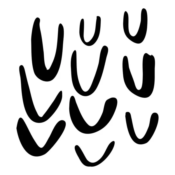 องค ประกอบ Doodle ปแบบอ สระ างส Boho — ภาพเวกเตอร์สต็อก