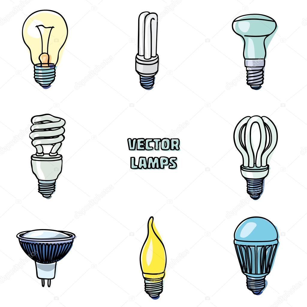 Different lamps