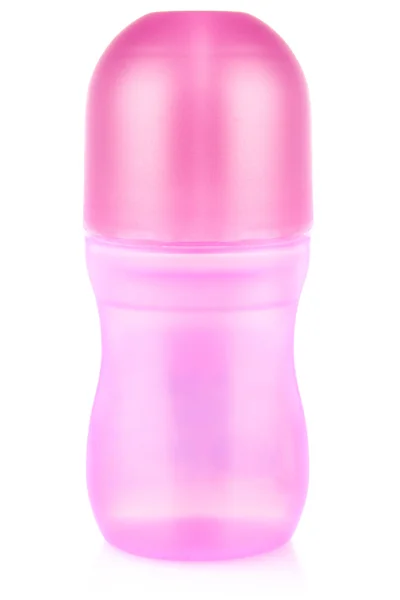 Roze fles met deodorant — Stockfoto