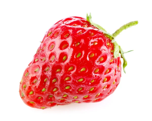 Reife saftige Erdbeere — Stockfoto
