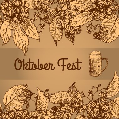 yaprakları şerbetçiotu ve bira