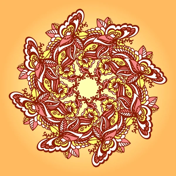 Abstrait floral — Image vectorielle
