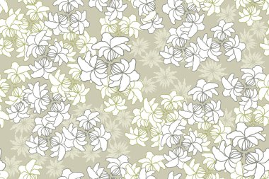 Kusursuz çiçek deseni