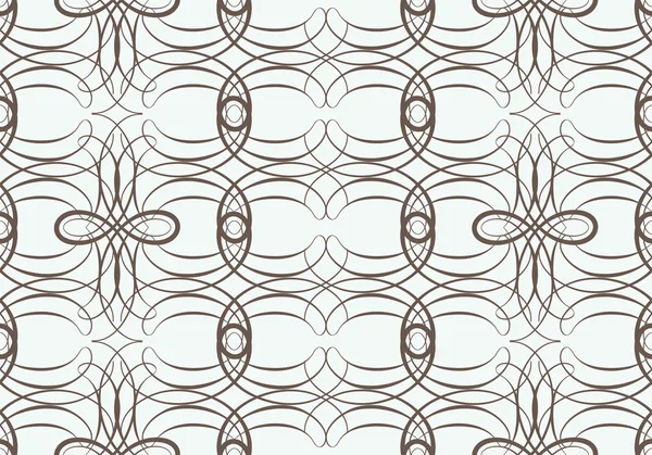 无缝模式与编织的圆网 — 图库矢量图片