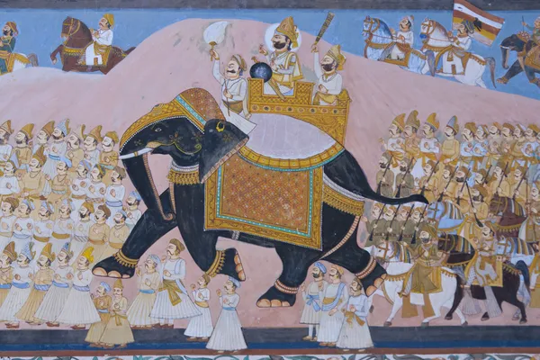 Rajput ścienne — Zdjęcie stockowe