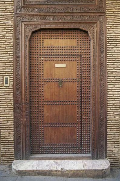 Studded Door — Stock Photo, Image