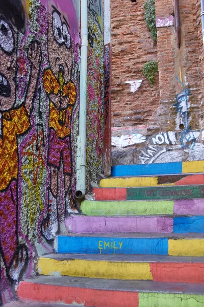 Murales de Valparaíso — Foto de Stock