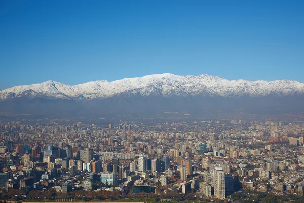 Зима в Сантьяго — стоковое фото