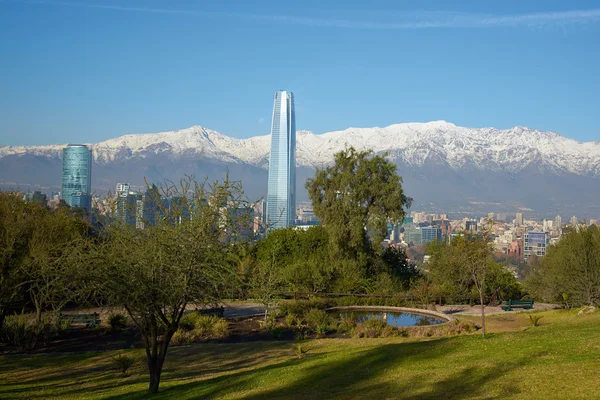 Winter in Santiago — Stockfoto