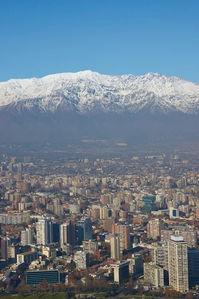 Vinter i santiago — Stockfoto