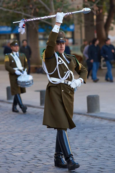 Wisseling van de wacht-ceremonie — Stockfoto