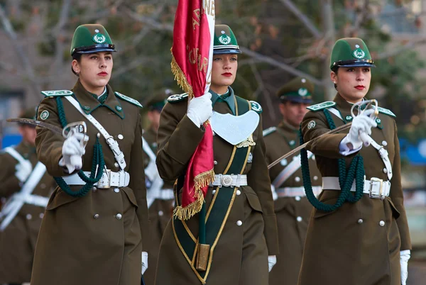 Wisseling van de wacht-ceremonie — Stockfoto