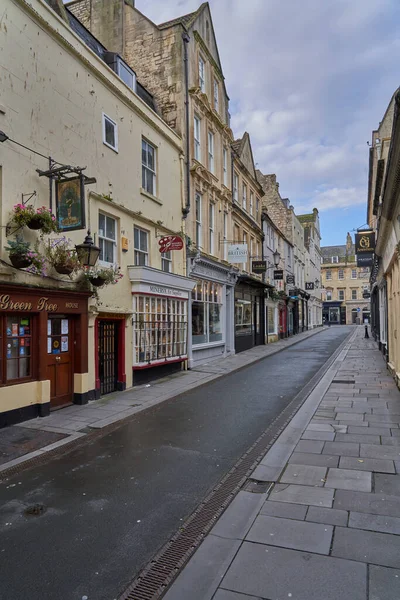 Bath Inghilterra Regno Unito Ottobre 2021 Historic Green Street Nel — Foto Stock