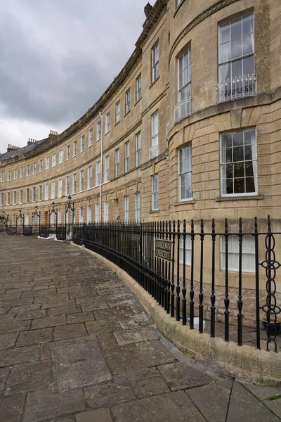 Case Georgiane Landsdown Crescent Nella Storica Città Bath Nel Somerset — Foto Stock