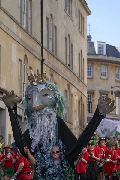 Bath Αγγλία Ηνωμένο Βασίλειο Ιουλίου 2022 Ετήσιο Καρναβάλι Επιστρέφει Στους — Φωτογραφία Αρχείου