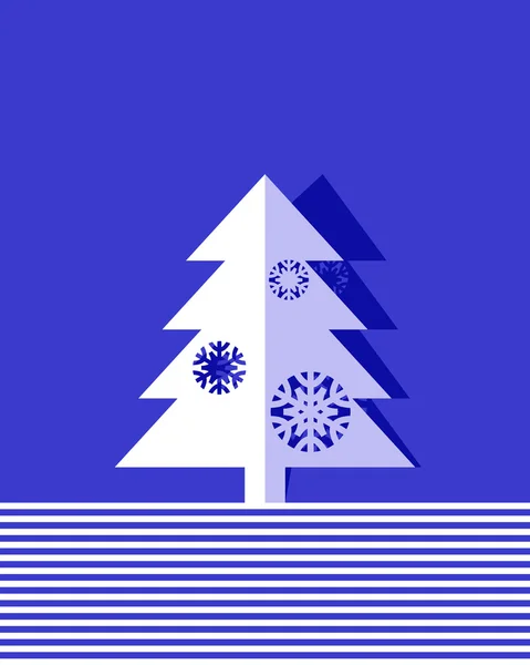 Kerstboom — Stockvector