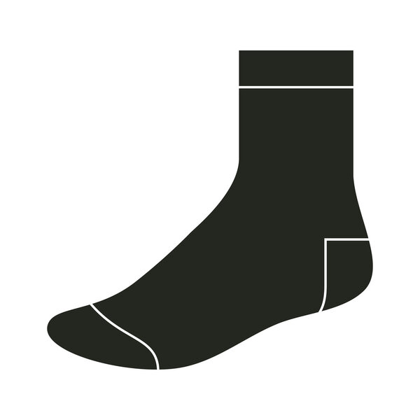 Black sock template