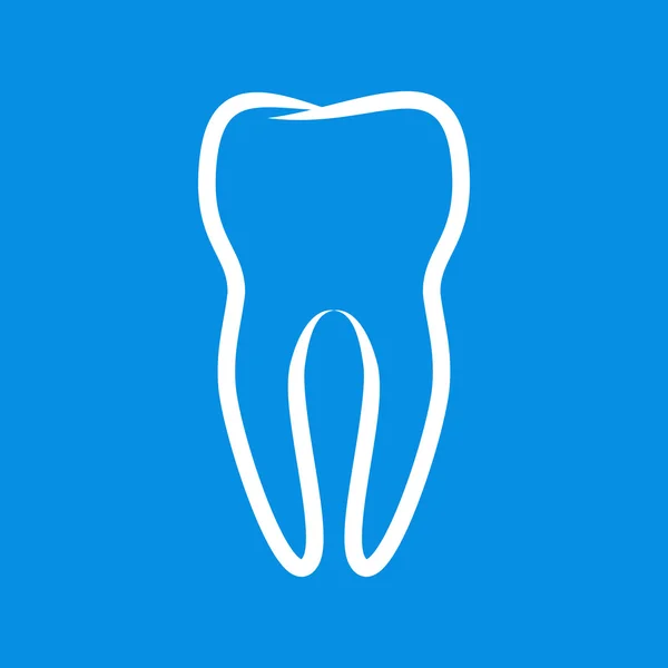 Zeichen von Zahn — Stockvektor