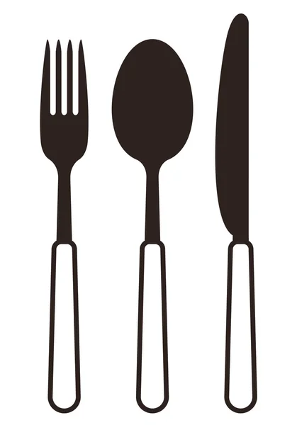 Cutlery — Stock Vector